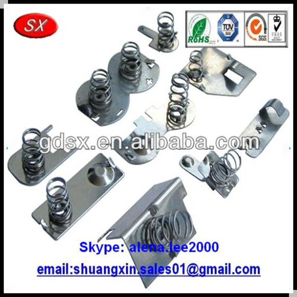stainless steel 26650 battery holder for A/AA/AAA/4A battery Cr2032