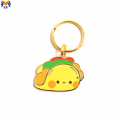 Gift Custom Enamel Cute Pumpkin Keychain