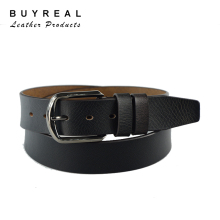 Leather Belts For Man Split Leather With Double Leather Collar