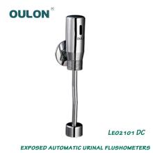 Exposed sensor Urinal flusher