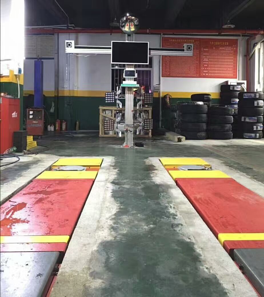 3D wheel alignment