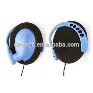 Ear hook multi colour computer earphone,stereo sport headphone