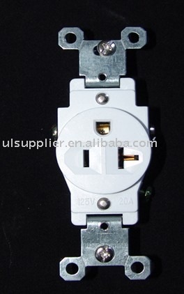 UL American type receptacle 20AMP/Single receptacle