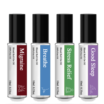 Oils Roll-On Blend Good Sleep Stress Breathe Migraine