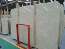 Hot Sell cream beige marble slab price