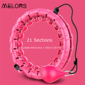 Melors Hoelahoep 21 Secties Roze