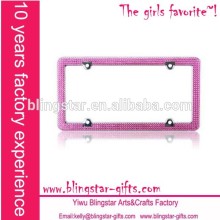 custom license plate frame 8 rows bling frames for car