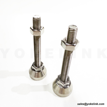M10x75 Stainless Steel Low-Profile Bolt Down Levelling Feet