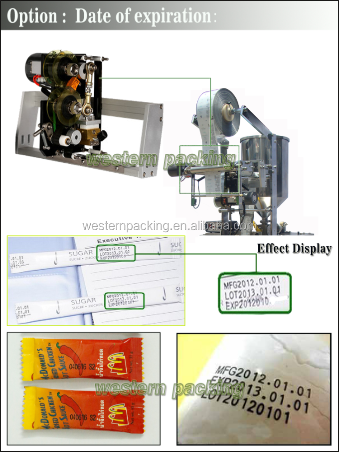 packing machine honey stick