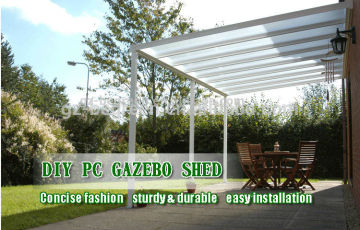 DIY PC gazebo pergola,garden pergola,plastic pergola