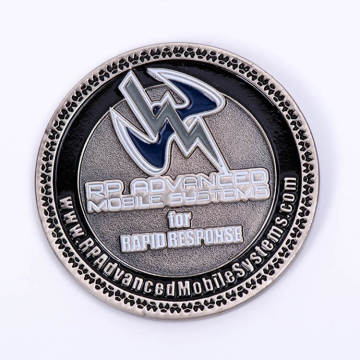 Custom 3D Metal Challenge Coin for Souvenir