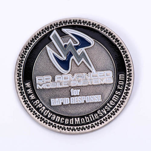 Customized Soft Enamel 3D Military Challenge Coin