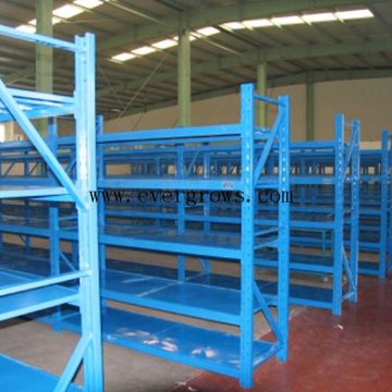 CSA certified medium duty wooden steel decking Z beam shelving