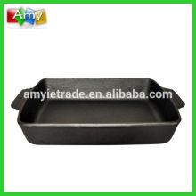 cast iron baking dish, cast iron serving dish, cast iron wookware