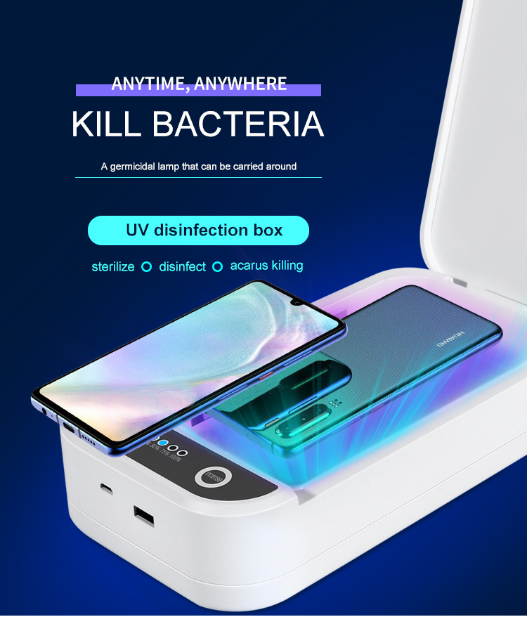 UV disinfection box