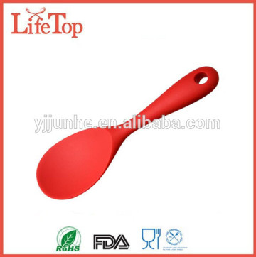 Premium Quality One Piece Design Solid Silicone Spoon Rice Paddle