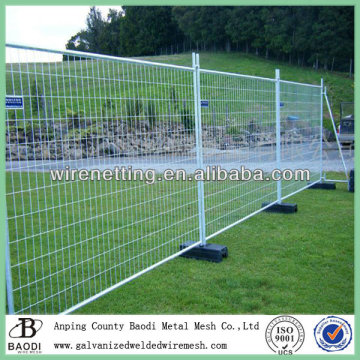 hot dipped galvanized welded concert temporary fence