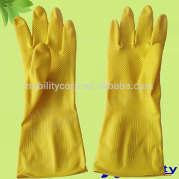 Reticulation 50 Gram Yellow Latex Glove