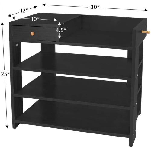 Shoe Rack with One Shelves Flat Racks