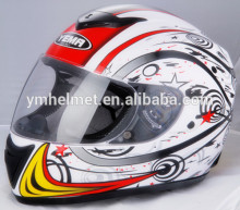 YM-822 ECE full face motorcycle helmets ABS ECE DOT helmet
