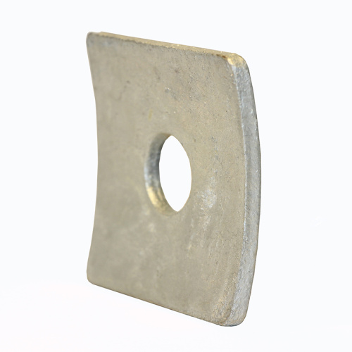 Galvanized Flat and Curved Square Washer