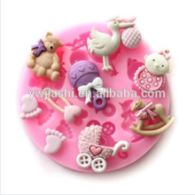 animal shaped icing cake decoration/moldes de chocolate