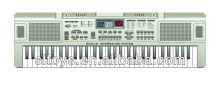 61 keys music keyboard instrument MQ816USB