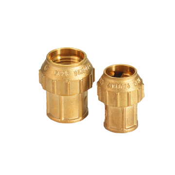 OEM High Quality Forged Brass Female Wallplate Elbows Plumbing Fittings