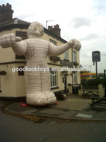 giant inflatable mummy