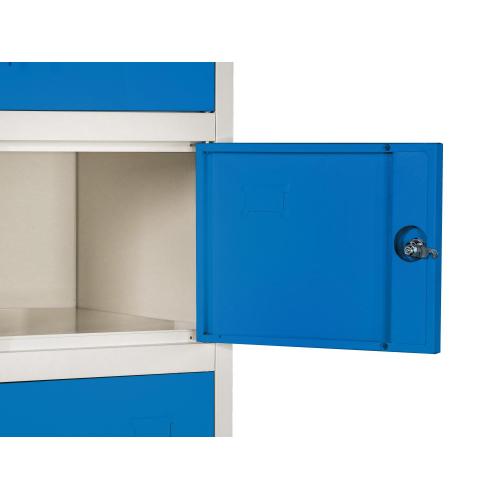 Single 6 Tiers Door Lockers School Steel Furniture