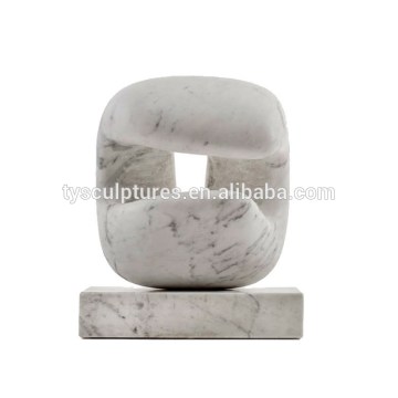 Modernist abstract stone geometric famous modern art sculpture marble abstract design artwork