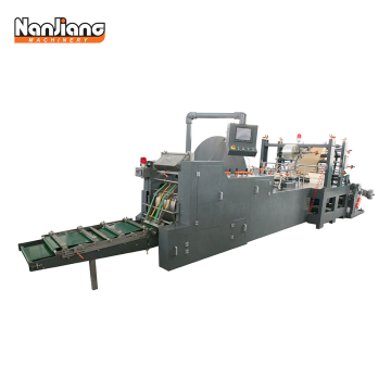 High Speed KFC Food Paper Bag Making Machine