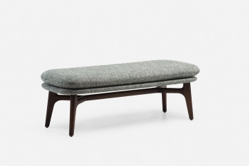 solo bench modern bedroom solid wood upholstered ottoman