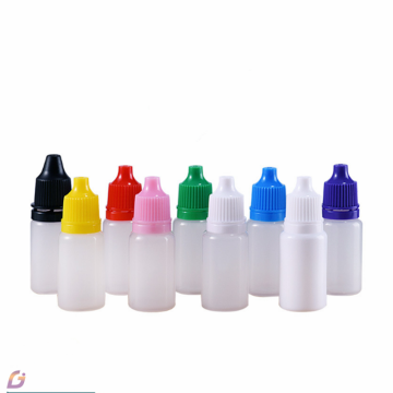 Sterile White Eye Drop Bottles - Various Volumes Available