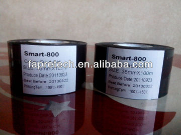 SMART-800 30mm*100M BLACK bag date hot coding foil ribbon machine