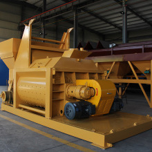 Twin shaft compulsory automatic feeding JS concrete mixer