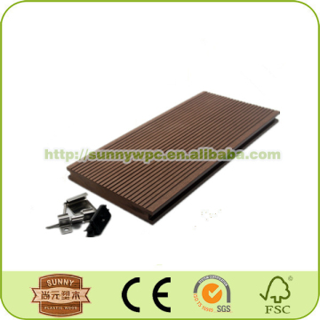 outdoor hollow wpc decking