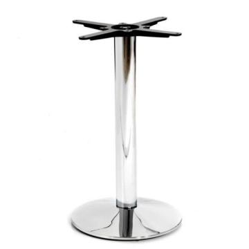 D430xH720mm steel table base chrome