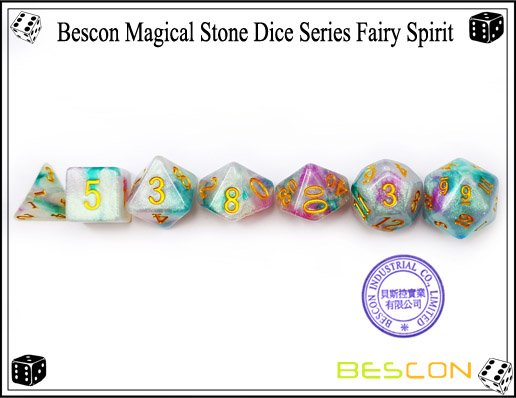 Fairy Spirit Dice-5 Fairy Spirit Dice-5