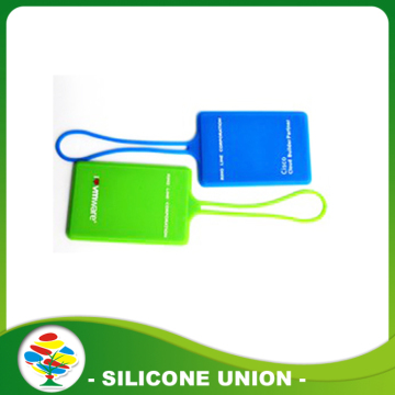 Silicone name card sets luggage tag