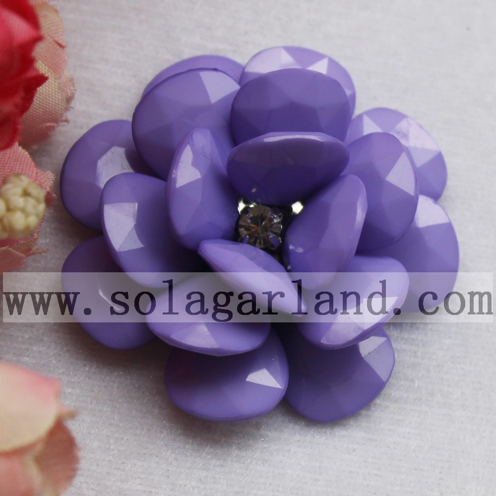 54MM Acrylic Beaded Flower