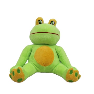 Custom Kids Peluche Soft Stuffed Frog Plush Pillow