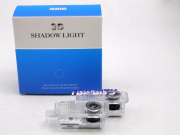 Manufacturer logo light projector for Audi VW BMW car accessories