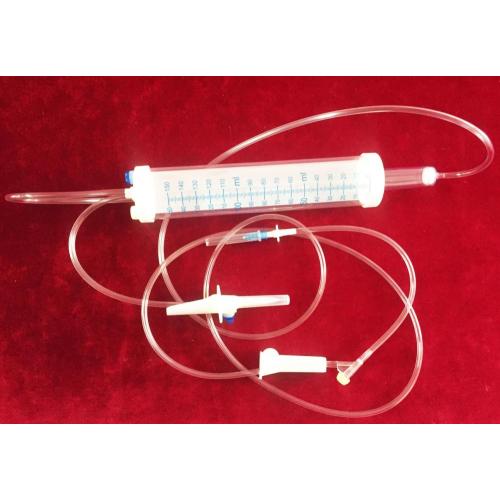 Ensemble de perfusion de burette jetable médicale avec chambre de 150 ml