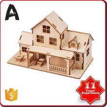 Professional manufacture factory directly wooden puzzle vehicle model