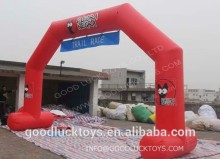 Guangdong Pop inflatable welcome arch63, hot design inflatable entrance arch