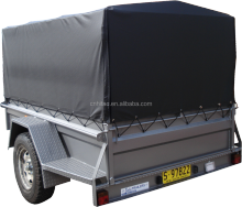 Custom Made PVC 8'x6' Cage Trailer Cover - Cargo Trailer Tarp