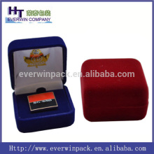 2015 top sale luxury badge box coin case covered with velvet