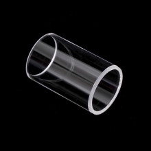 Frit-fused quartz cylindrical cuvette