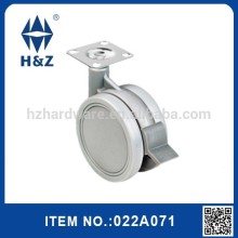Steel swivel caster medical